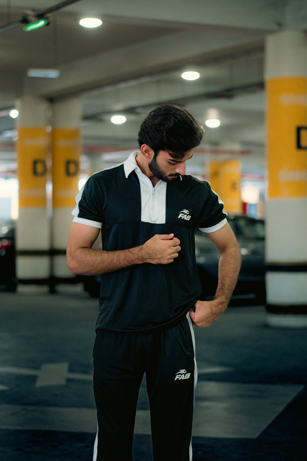 Performance Tracksuit  – Half-zip Polo